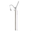 Fun Fishing Figure Straw Stainless Steel Drinking Straw for Cocktails Iced Coffee Beverages and Home Decoration P9YB