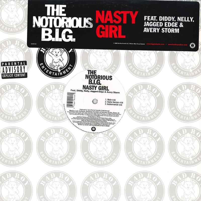 

12inch Record NOTORIOUS B. I. G. Nasty Girl Spit Your Game 094143 BAD BOY 2005 US Rap HipHopRB Used
