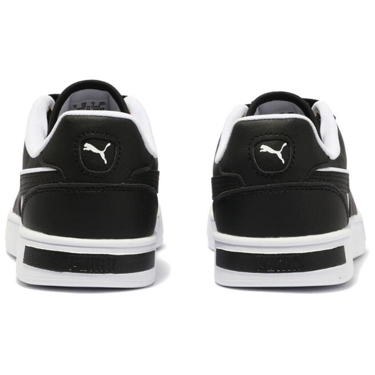 Puma Caven Dime Casual Comfortable Versatile Low-Top Sneakers Unisex Sneakers Black White 384953-24