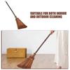 2pcs Mini Broom Set for Kids Toddler Natural Bamboo Broom with Hand Handle for Indoor Outdoor Sweeping Child Size Broom for Home and Kitchen