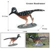 Oenux Forest Bird Animals Wild Ostrich Magpie Owl Crow Flamingos Figurines Action Figure PVC Garden Decoration Miniature Kid Toy