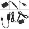 2A  USB to NP-FW50 Power Adapter Dummy Battery for  A7 A7R A7S A7II A7RII