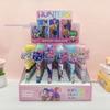 K-POP Demon Hunter Girl Group Cartoon Pen - Push-Type Acrylic Stationery for Kids and Students