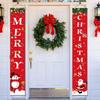 Christmas Door Decoration Merry Christmas Decorations For Home 2025 Navidad Noel Kerst Natal Xmas Ornaments New Year Gifts 2025