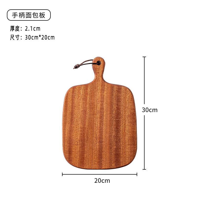 

Деревянный поднос для пиццы, стейка, подносы для хранения фруктов, десертов, прямоугольная тарелка для западной еды, посуда для завтрака, кухонная разделочная доска