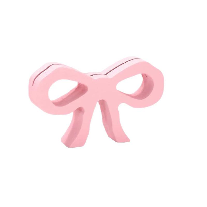 

WTEMPO Wedding Valentine s Day Sweet Bow Shaped Design Place Card Holders Bowknot Table Seat Number Holders Cute Name Card Display Stands 20pcs розовый