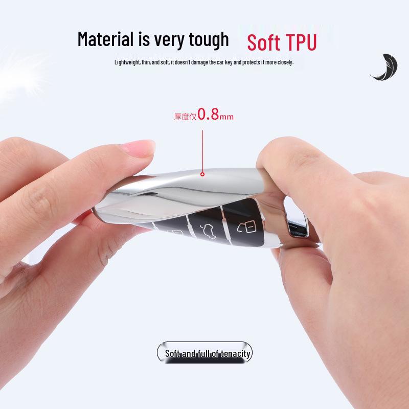 TPU Key Case for Great Wall Haval H8, H6 Sport, M6, H7L, H9 Car Key Cover