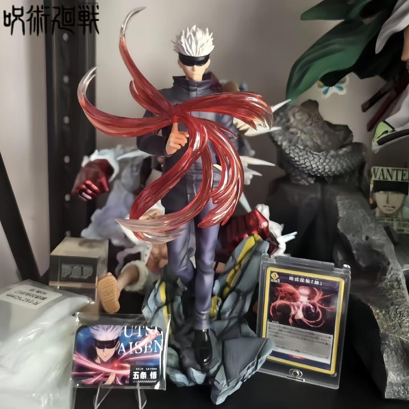 Hot Anime Cartoon Jujutsu Kaisen Gojo Satoru Kids Toys Action Figure Pvc Model Figurals Collection Brinquedos Doll Kid Toy Gifts