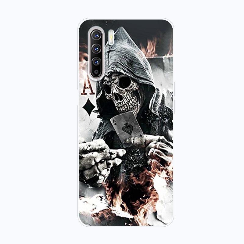 For OPPO Find X2 Neo Case Shockproof Soft silicone TPU Back Cover For OPPO FindX2 Neo Phone Cases Find X2 Lite Case Cute Cartoon