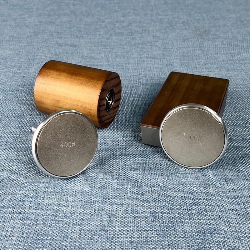 Rolling Knife Sharpener For Straight Edge Knife Sharpener Kit With 15/20° Degree Magnetic Angle For Kitchen Knives Whetstone Set