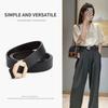 New Women'S Belt Leather Thin Belt Casual Versatile Jeans Belt Suit Pants Decorative Korean Version Belt