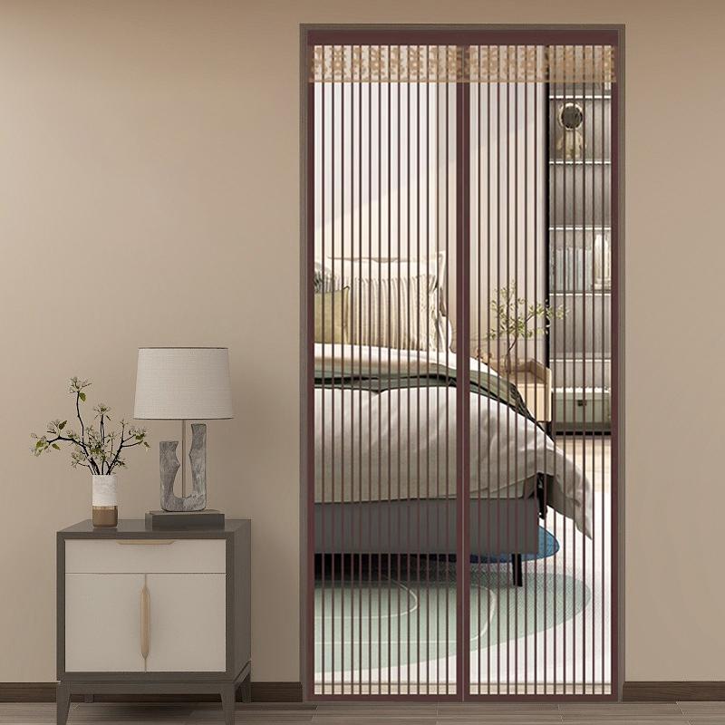 Magnetic Door Curtain Summer Anti-Mosquito Net Self-adhesive Fly Insect Screen Mosquito Automatic Closing Magnetic Mosquito Net