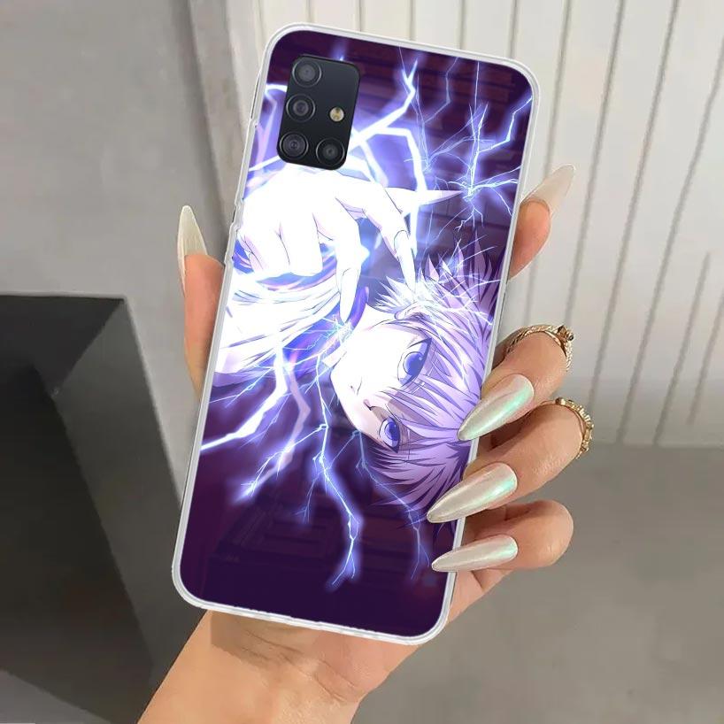 Killua Hunter HXH Phone Case for Samsung Galaxy A52 A32 A22 A12 A02S A50S A30S A10S Note 20 Ultra 10 Plus S10 A31 A20 A71 A72 Ga
