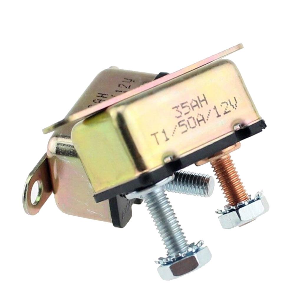 

Автоматические предохранители с клеммным болтом, 12 В, 30 А/40 А/50 А, автоматический предохранитель, автоматический выключатель, медный клеммный болт