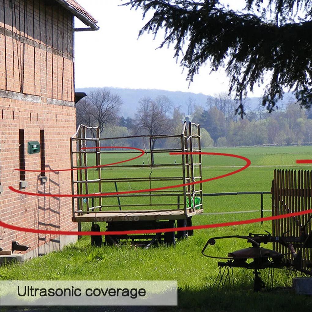 Bird Repeller For Gardens And Farms Inaudible Ultrasonic Technology Ultrasonic Rat Repeller Outdoor