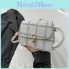Fashionable Contrasting Plaid Pu Bag For Women 2023 Winter Trendy Small Crossbody