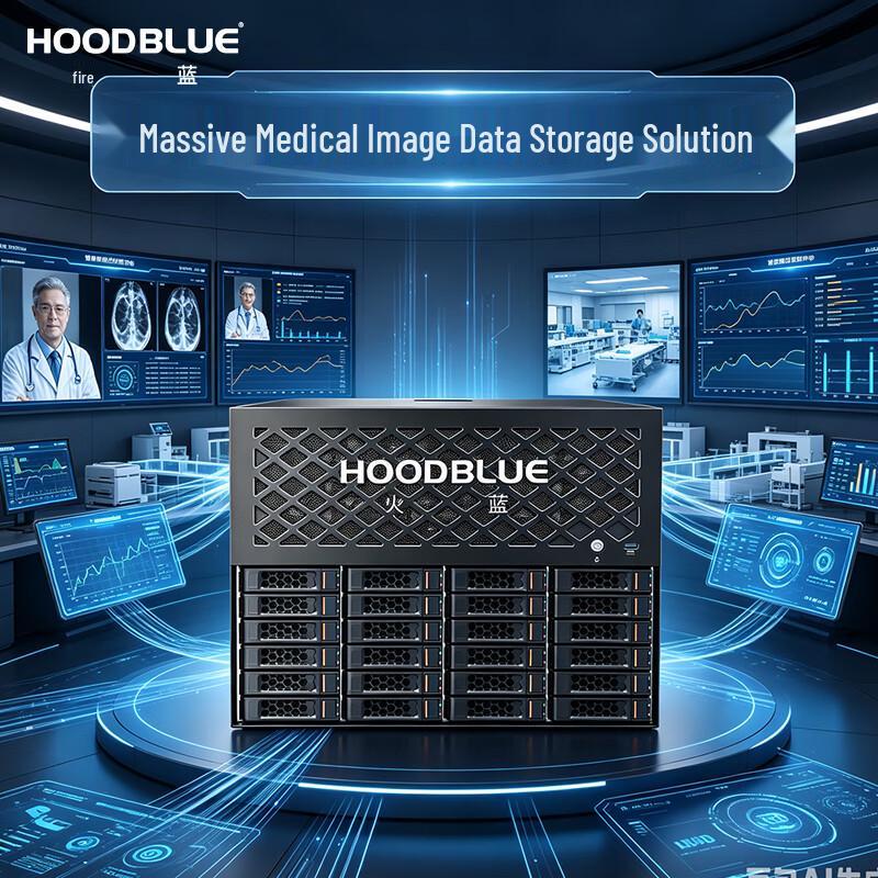 Hoodblue DS2480 Enterprise 24-Bay NAS Storage Server