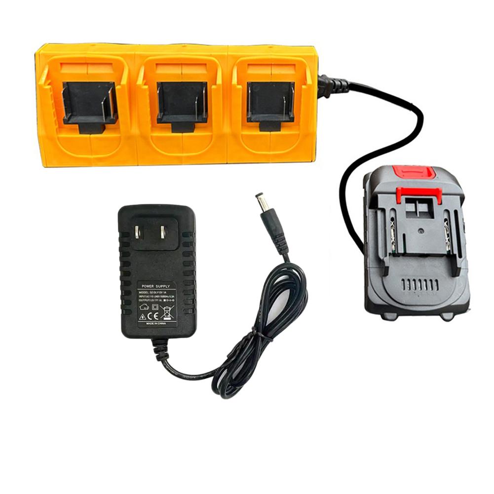 Battery converter adapter 246 slots for BL1830 BL1840 BL1850 BL1860 suitable for power tools and machines with cable