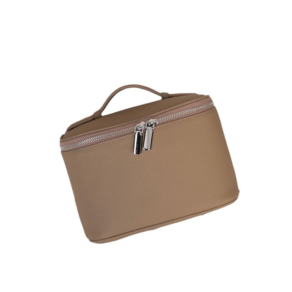 Women's Bags, Multi-compartment Cosmetic Bags, Fashionable Portable Soft Leather Bags