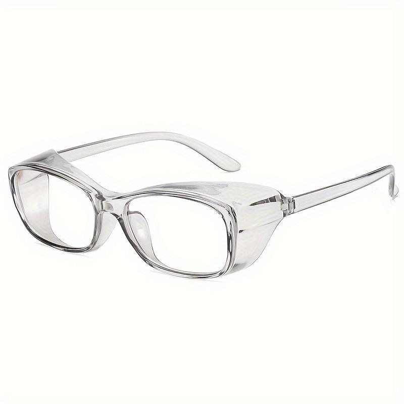 Classic Square Frame Glasses Unique Dustproof Eye Protective Glasses Men Women Daily Cooking Decors