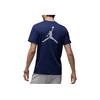 Jordan Mvp Jumpman Ss25 Modna Wygodna Wszechstronna Miękka Koszulka z Krótkim Rękawem Męska Top Granatowo-Niebieski IB7522-410