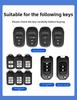 Suitable for Honda Key Covers: Fit, Civic, City, XR-V, CR-V, HR-V, Breeze, Avancier, Lingpai (foldable Old-style Shells for Men)