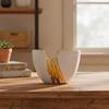 Modern Flower Vase Matte Finish Decorative Minimalist for Console