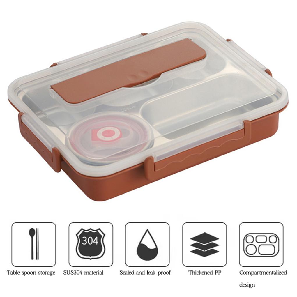 Lunch Box Stainless Steel Leak-Proof Food Case Heat Insulation Storage Container