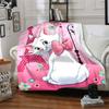 1pc cat, Paris blanket Lightweight Flannel Throw for Sofa Bed Travel Camping Livingroom Office Couch Chair