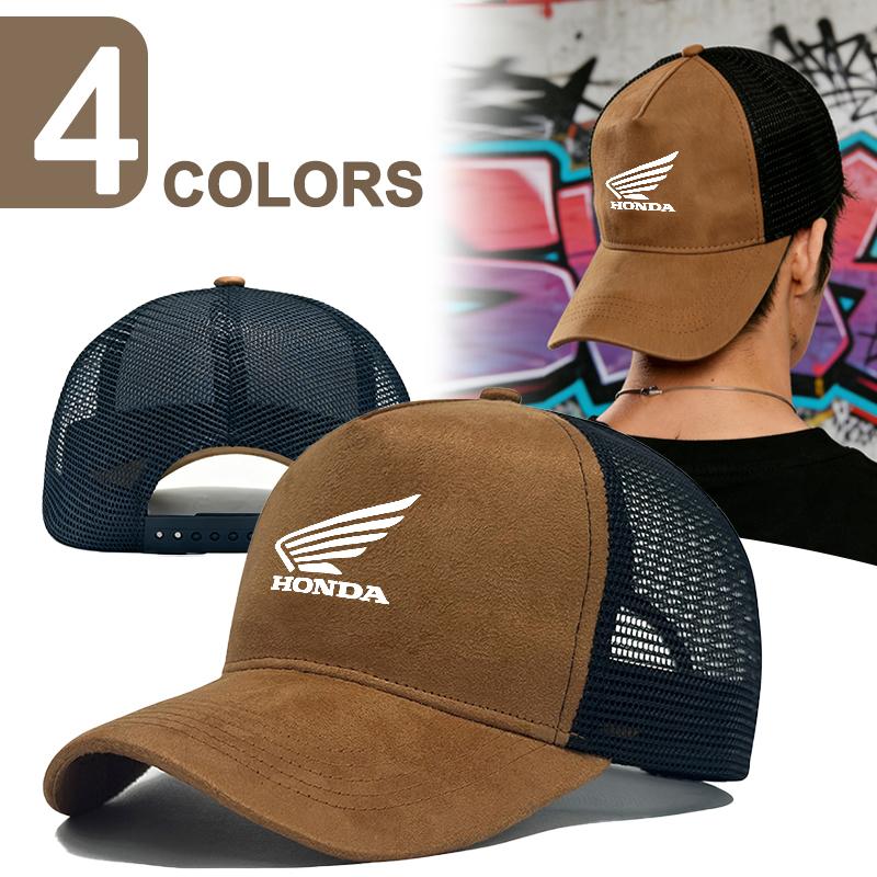 AAAKU1 Motorcycle Car Casual Sunscreen Hat Breathable Baseball Cap For Honda CBR 125R 954 600 650F 650R 1100XX 1000F CBR 600RR 1000RR