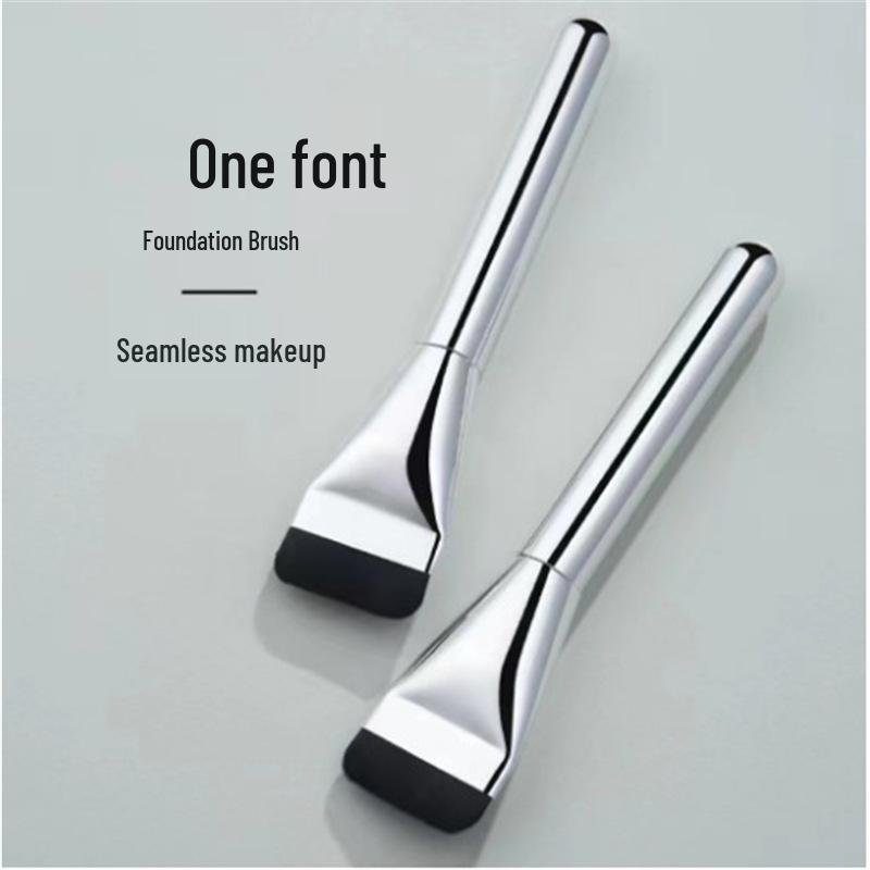 

Flat-Head Streak-Free Foundation Brush & Concealer Tool Standard білий