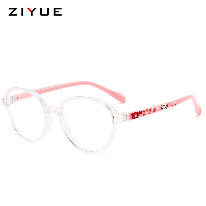 

2025 Детские очки с защитой от синего света в корейском мультяшном стиле для девочек – Модные, Декоративные, Защищающие от излучения