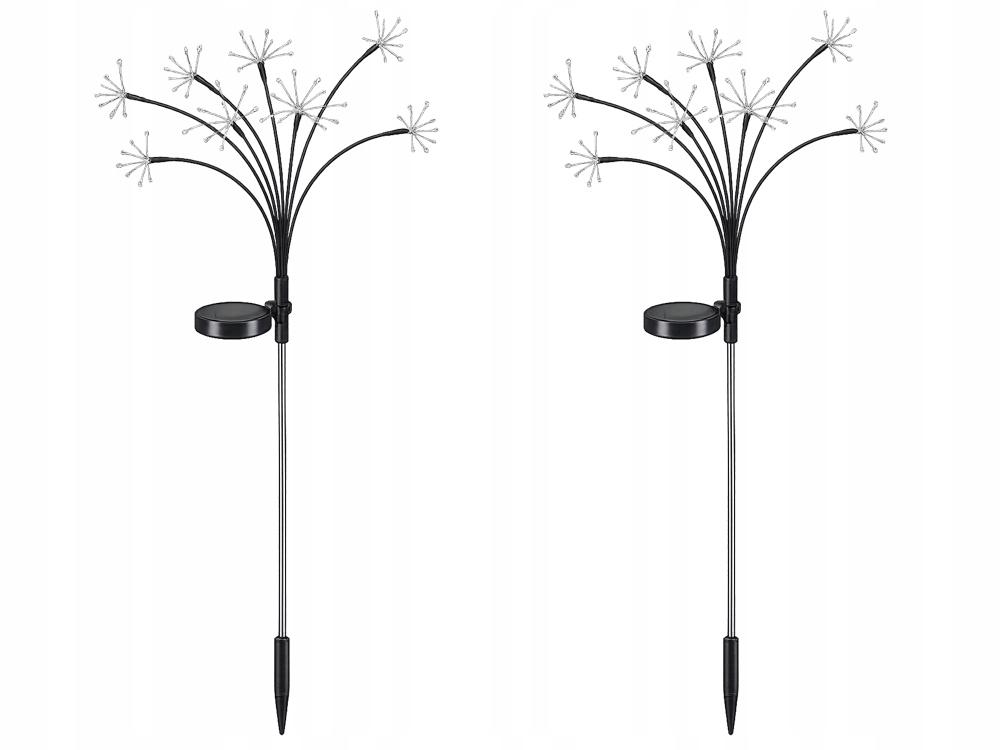 Garden Lamp 2 Pcs Flower 70Cm (60)