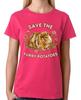 Save The Furry Potatoes Guinea Pig Ladies T-Shirt Cute Animal Tee