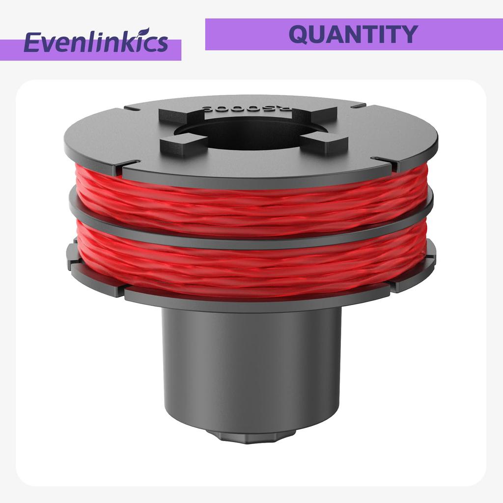 2Pcs Line Spool for AL-KO GTE 350/GTE 450/GTE 550 Lawn Trimmer Nylon Rope Reels, 112966