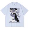 230 g/m² 100% Baumwolle Dandadan V3 Seiko Print Unisex Schweres Baumwoll-T-Shirt