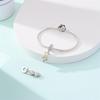 Special Copper Space Travel Love Star Machine Bear Charm Fit Bracelet Women'S Travel Jewelry Accessories