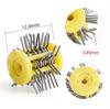 1PCS Professional Polishing Sand Hanging Matte Steel Wire Brush 2.35MM Handle Jewelry Making Tool 0.2mm/0.3mm/0.45mm/0.55mm