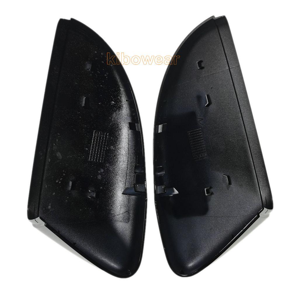 Side Mirror Caps for VW Passat B7 CC Scirocco MK3 For Jetta MK6 Beetle A5  6 Replacement Covers Glossy Black