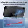 3 Port Adapter Docking Station for Game Consoles with Cooling System Stable Base Plugs Play Functionality