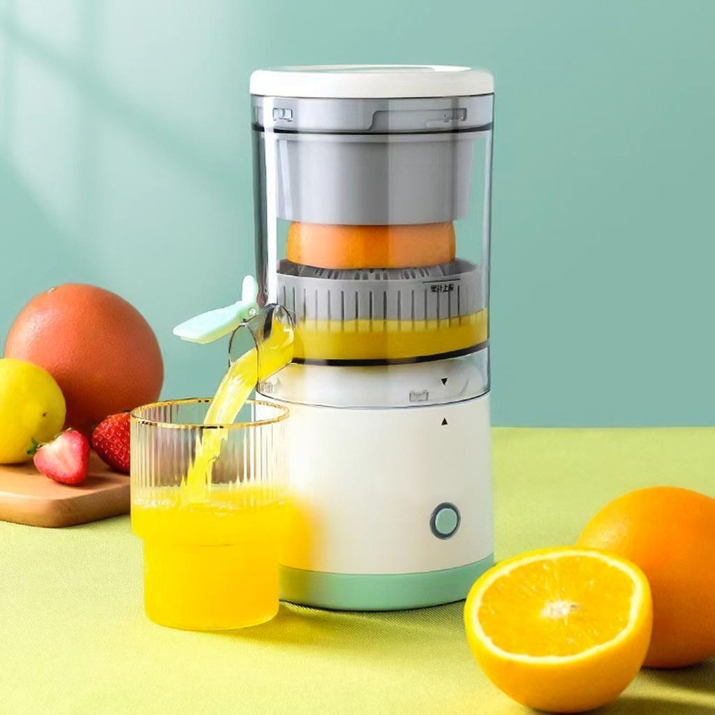 Máquinas Elétricas de Cítricos com USB e Escova de Limpeza Portáteis Recarregáveis Espremedor Lento de Laranja Limão Laranja Limão Toranja