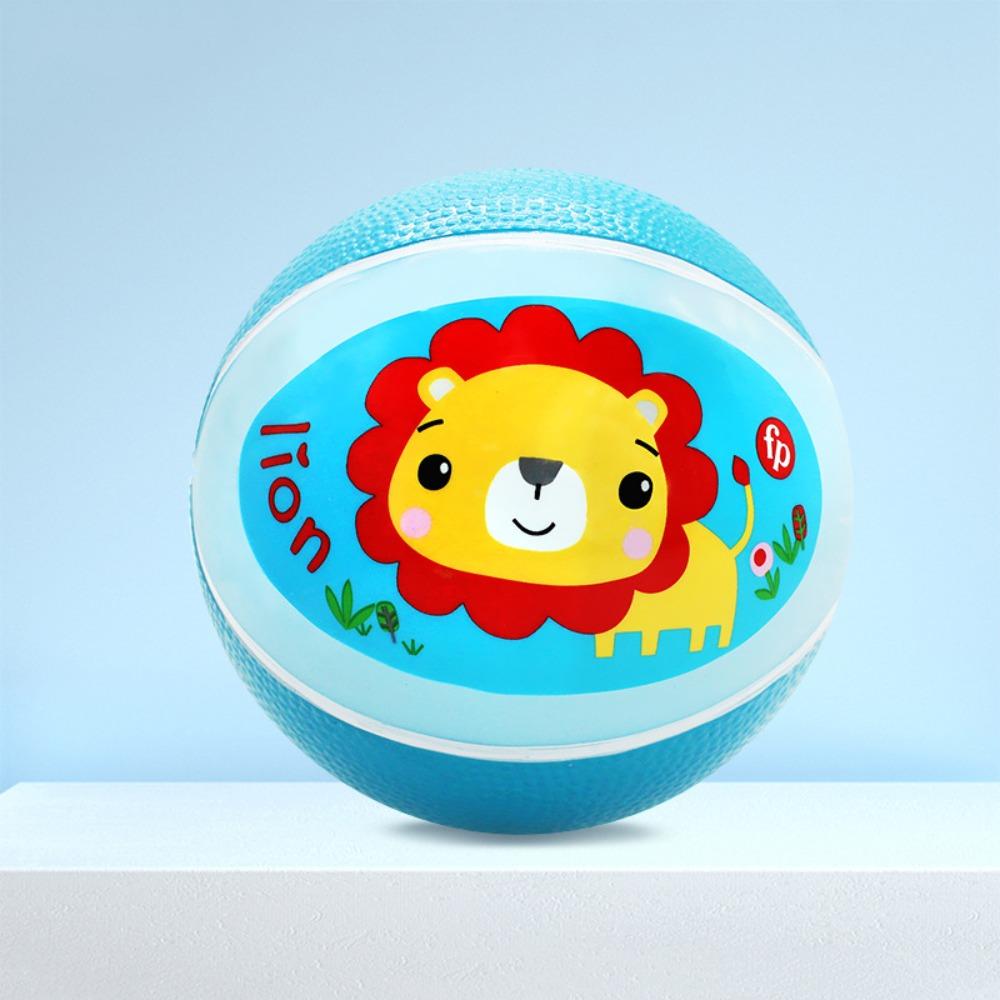 

PVC Baby Toy Ball Jump Ball High Bouncing Ball Mini Basketball Toy Parent Children Interaction Style A