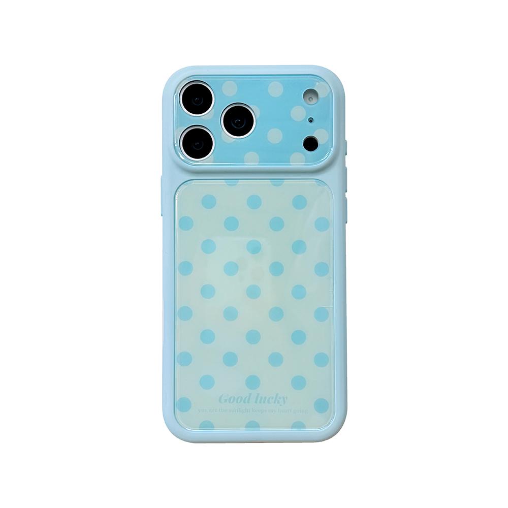 Simple Cute Polka Dot Glossy Jelly Shockproof Pink Phone Case For For Iphone 17Promax 17pro 17 1pro 16ProMax Shockproof Cases Capa iPhone 15