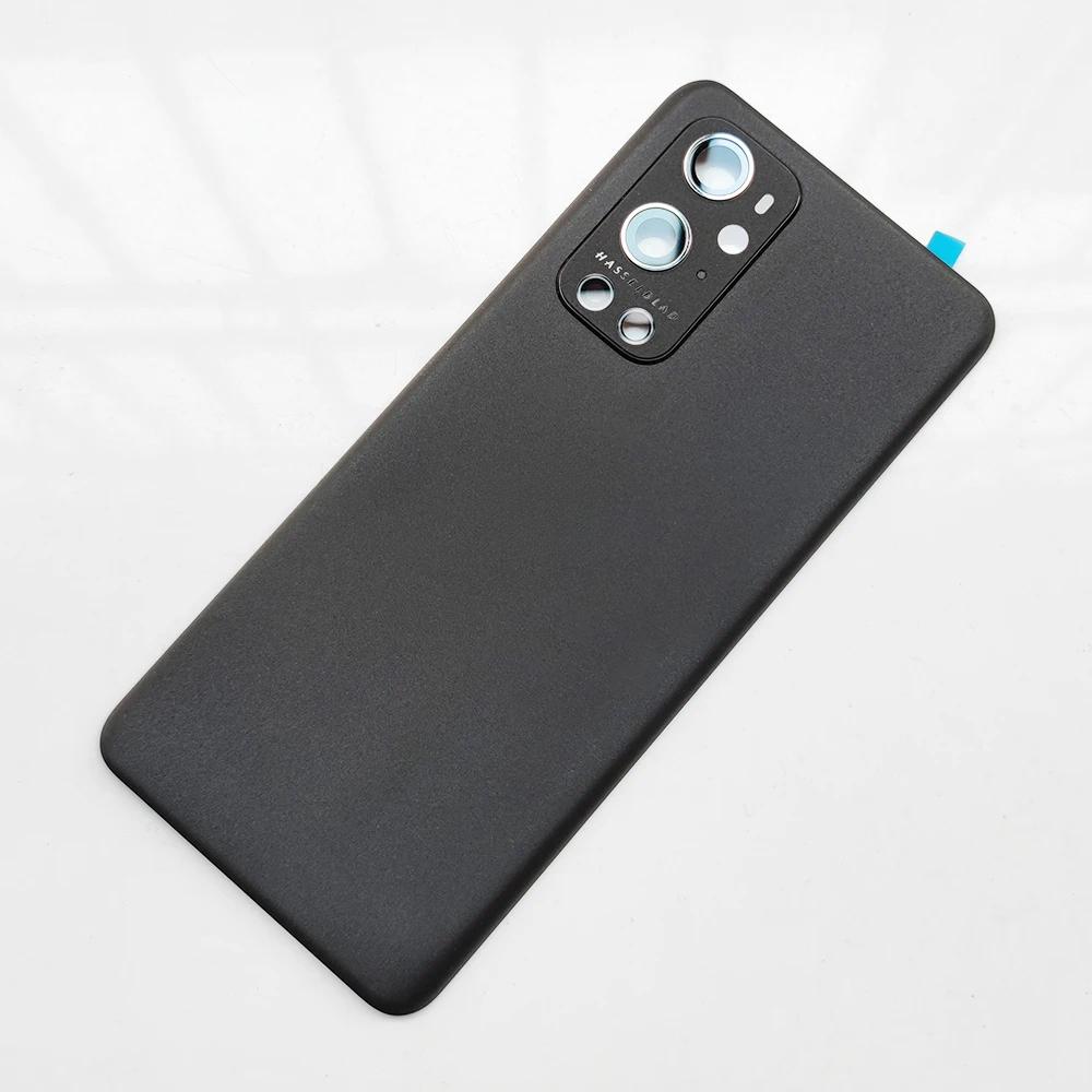 One Plus 9 Pro Original Back Glass Cover For OnePlus 9 Pro 5G Back Door Replacement Battery, Rear Housing Cover+Camera Lens