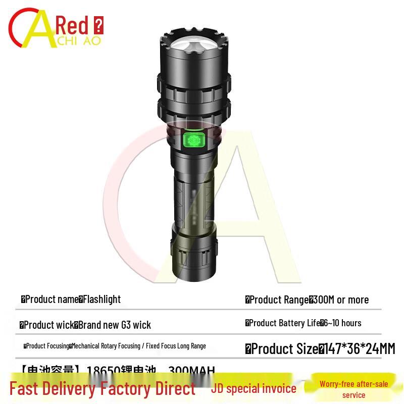 Chiao Ultra-bright Fixed Focus Mini Searchlight