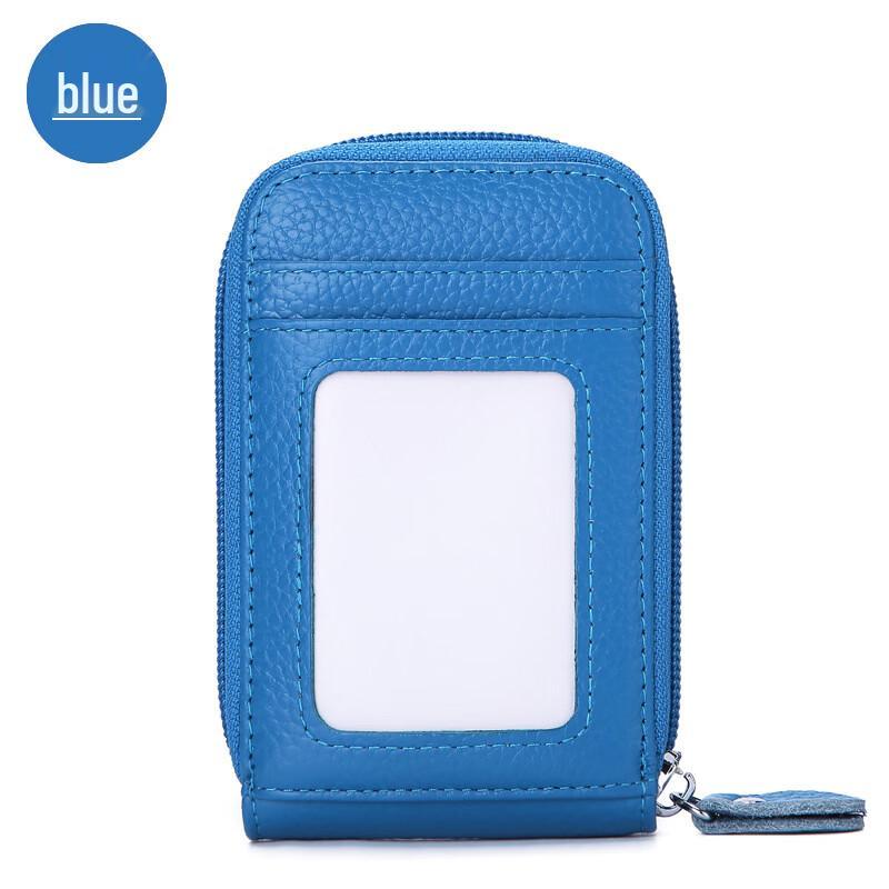 Кожаный держатель для карт-гармошка Miling с тиснением под личи