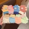 Warm Cartoon Rabbit Gloves for Toddlers 1-3 Years – Autumn/Winter Cold Protection