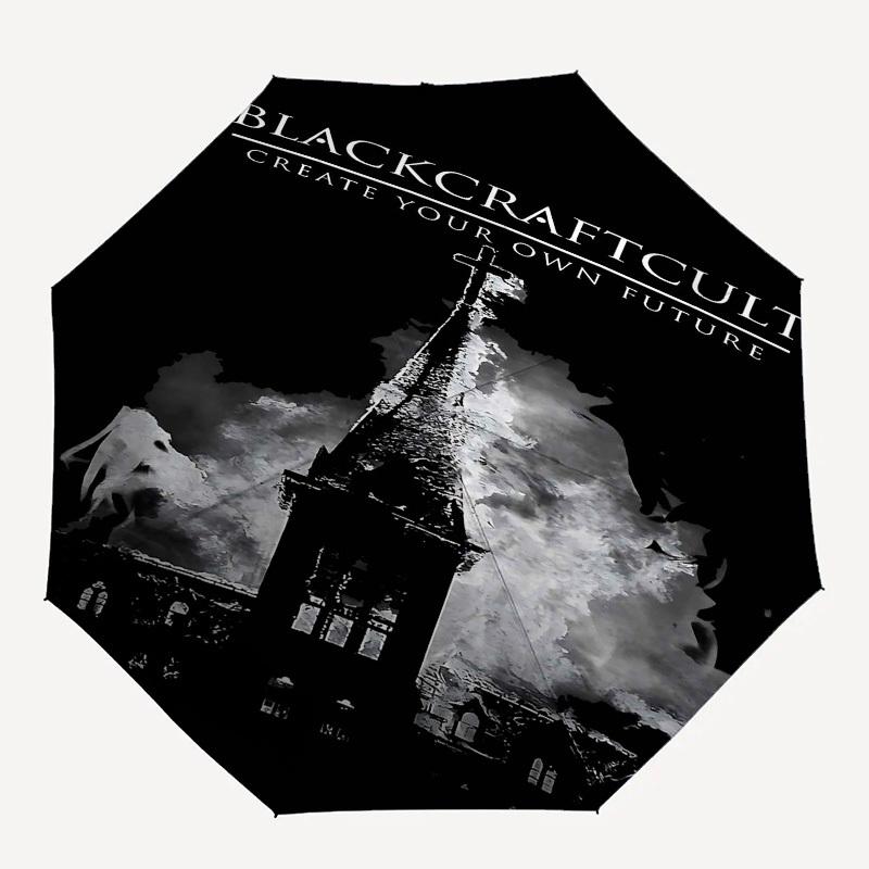 1 шт. Зонт Blackcraft Cult с автоматическим открытием/закрытием, Ветрозащитный купол, Кнопка автоматического открытия/закрытия10165