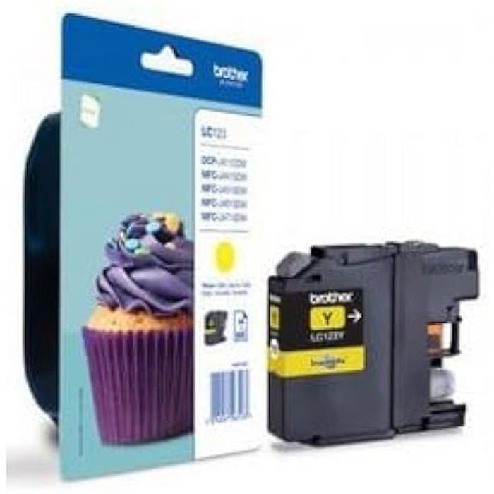 Cartouche d'encre - LIDERPAPEL - MFC-J4410DW/4510 DW - Jaune - 600 pages - Lot de 10 unités