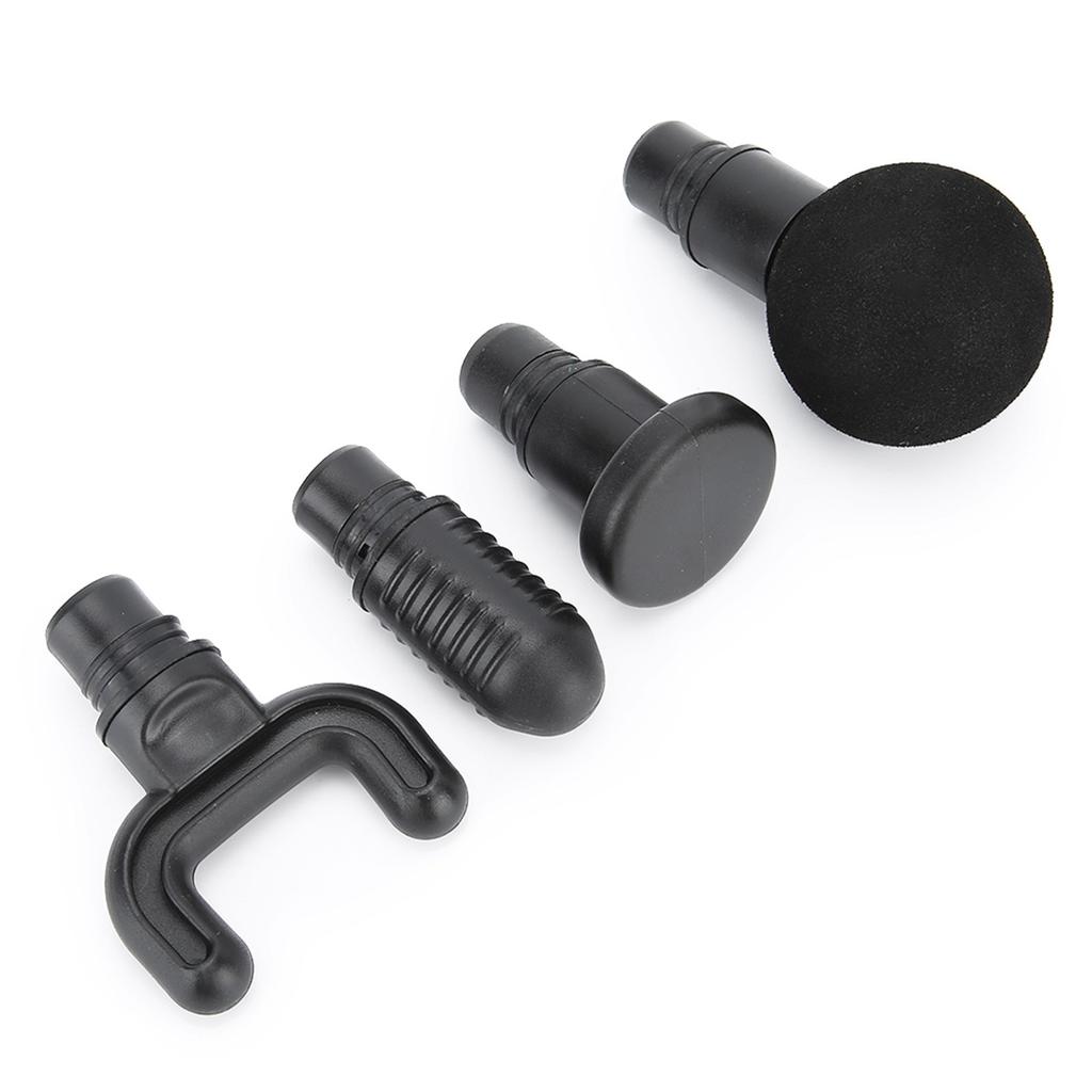 4pcs 19mm Caliber Body Relaxation Fascia Massager Gun Replacement Head Massage Head Set